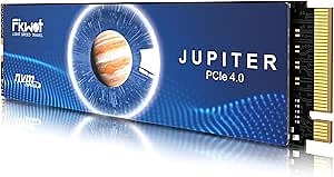 FX991 M.2 SSD 2TB NVMe SSD M2 2280 PCIe Gen 4x4, Read Up to 7300MB/s, Internal Solid State Drive for PS5 Laptop Desktop 3D QLC NAND