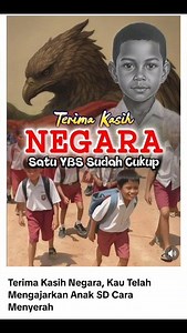 Terima kasih negara... engkau telah mengajarkan anak SD cara menyerah....😭😭😭