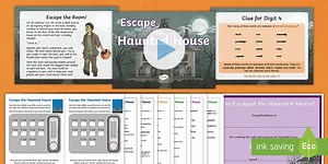 Escape Room KS2 - Year 6 Haunted House Game