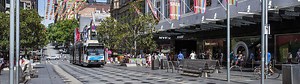 Bourke Street, Melbourne - Mall Shops, Restaurants & Bars