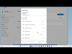 How to Install, Add, or Enable Optional Features in Windows 11 | Windows 11 Settings Guide