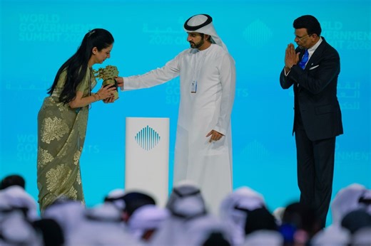 Indian teacher who created hundreds of learning centers wins $1 million Global Teacher Prize