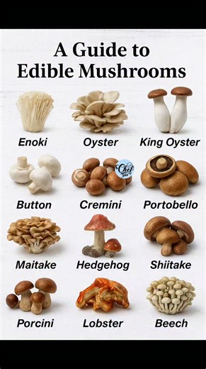 A guide to edible mushroom | Chef Jahed