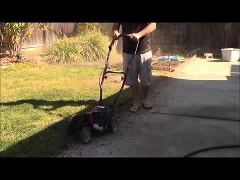 Craftsman - walk behind 9" Wheeled Edger (no mixing gas & oil)