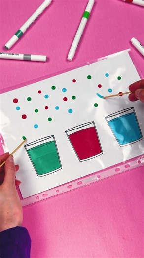 Let’s Play! 🌈💧 Color Drops Fun Game! #gameshorts #colors