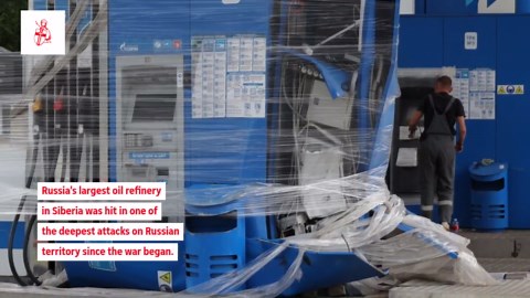 Ukraine strike hits deep inside Russia