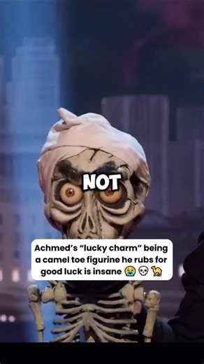Comedy Circle | Achmed’s “lucky charm” being a camel toe figurine he rubs for good luck is insane 😭💀🐪 #JeffDunham #Achmed #StandUpComedy #FunnyAF #comedygold | Instagram