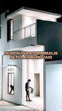 Design Teras Minimalis || Renovasi Rumah Subsidi