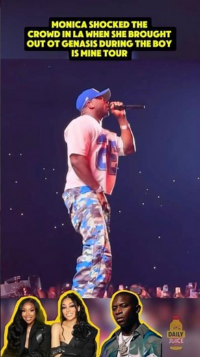 Monica BRINGS O.T. Genasis On Stage At Her LA Concert Tonight
