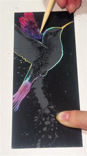 The Scratch Art Animals Series #art #drawing #coloring #animals #scratch