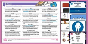 EYFS Space Continuous Provision Planning Ideas Resource Pack (Ages 2-4)