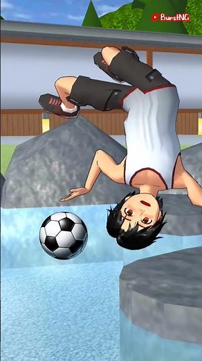 Thunderstorm Throws Ball Into Swimming Pool #shorts #sakuraschoolsimulator