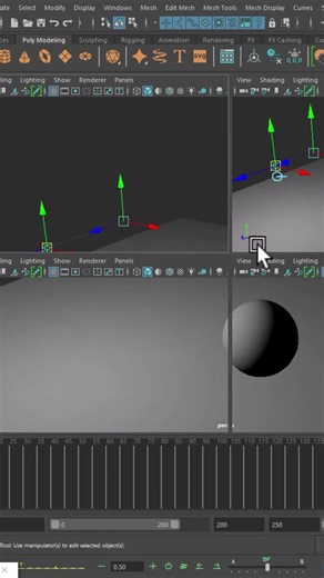 Add Lights in Maya FAST! 🔥 #MayaTips