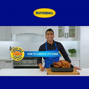 But do you recall, the most famous turkey cooking secret of all? Bring out your meat thermometer this holiday season to achieve the most flavourful, tender and juicy turkey ever. Be sure to look for 165˚F/74˚C in the breast, 180˚F/82˚C in the thigh, and 165˚F/74˚C in the stuffing. You got this! 💫​ ​ Want to hear a few other holiday secrets? Head to the link below for all the tips, recipes and more how-to videos, and give our Butterball Turkey Talk Line experts a ring at 1-800-Butterball or text