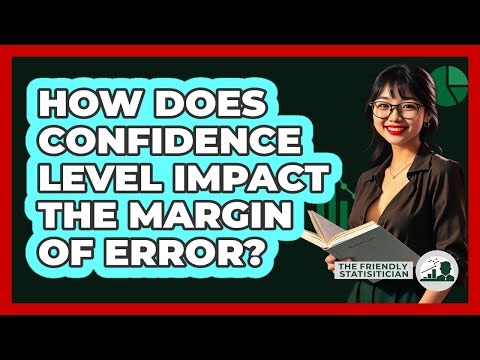 How Does Confidence Level Impact The Margin Of Error? - The Friendly Statistician