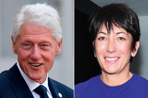 New book claims Bill Clinton had an affair with Ghislaine Maxwell