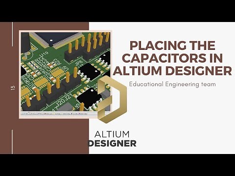 How To Place Capacitors In Altium Designer
