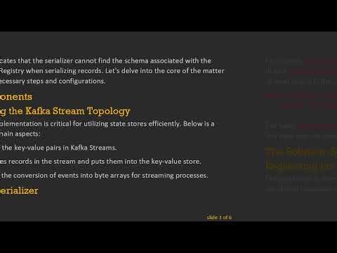 Do I Need to Register Schema for Kafka Stream Changelog Topic?