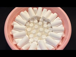 73 blocks baking soda crush | ASMR Very Fun