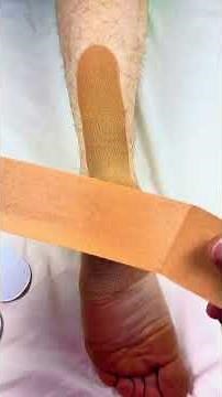How to use KINEZIO tape for plantar fasciitis and foot pain