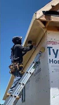 How to install vents on soffit #workerlife