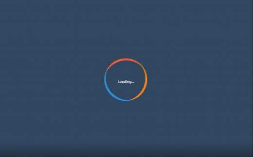 5分钟制作惊人的加载动画效果 [HTML CSS]