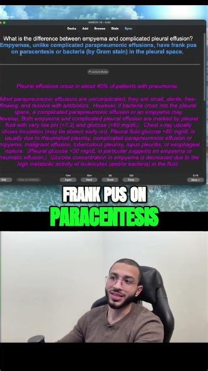 Empyema vs. Complicated Pleural Effusion: Pus Draining Explained! #shorts