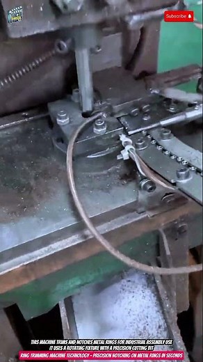 Ring Trimming Machine Technology – Precision Notching on Metal Rings in Seconds