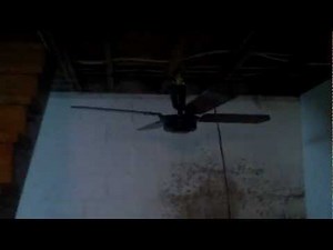 44" Moss Carribean Breeze Ceiling Fan Remake