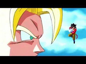 Super Vegito vs SSJ4 Goku (RE-UPLOAD)