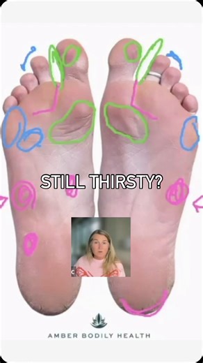 Drinking water all day and still dehydrated? Here's why: Your cells can't use water without minerals. No minerals = water passes right through you, and your tissues stay starved for hydration no matter how much you drink. Foot analysis reveals this pattern constantly. These feet are telling a whole story: 💧 Cracked heels — mineral deficiency affecting skin repair 💧 Dryness wrinkles — low electrolytes or poor water absorption 💧 Swelling — fluid isn't moving where it needs to go 💧 Gaps between