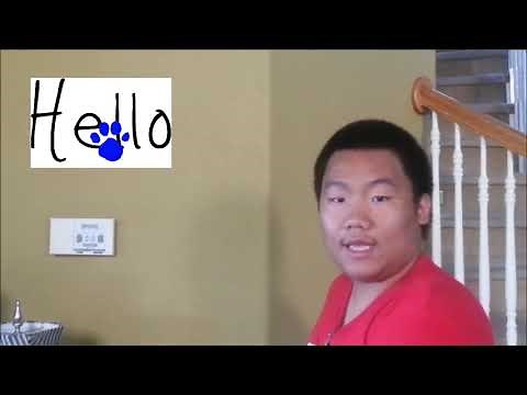 How to draw the word hello