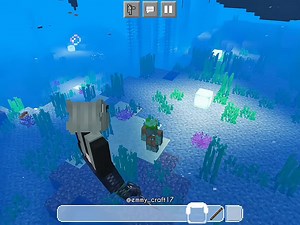 Mermaid Aqua Sonata Tail Addon for Minecraft
