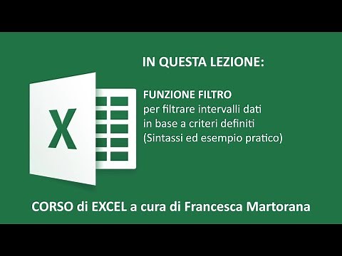EXCEL tutorial 7G4: Create dynamic reports with the FILTER function