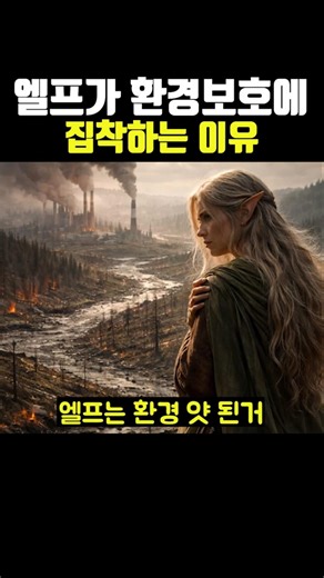 엘프가 환경보호에 집착하는 이유 ㅋㅋ