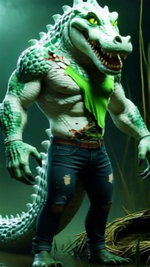 Cat vs Crocodile Monster! #catanimation #catdad #warriorcat