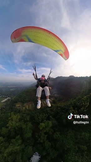 Life is an adventure. Soar into the unknown 🪂🤍 #paragliding #paraglidinginrizal #adventureawaits