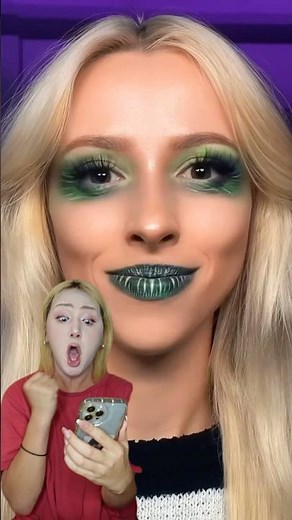 ハロウィンメイクで無双したい子は必ず見なさいよ⁉️😡 #メイク #ハロウィン #秋メイク #冬メイク #垢抜け #makeuphacks #koreanmakeup #asianmakeup