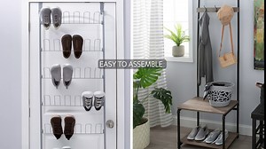 Organize It All Set of 4 Stacking Cubes, Dimensions: 30.2 x 30.2 x 14.8 inches, Stackable Cubes, Great for Any Room, Home Organization, Black