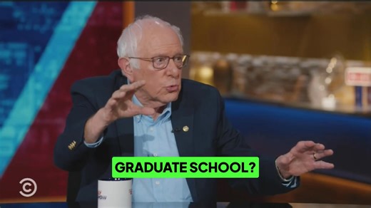 Jon Stewart surprises Bernie Sanders with a brutal fact about “endless” government spending on healthcare. STEWART: “When the government promises endless funds to insurance companies… prices RISE FAR BEYOND the rate of inflation.” BERNIE: “Health care should be a human right!” | Vigilant Fox