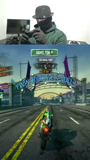 When I chose my motorcycle at Burnout Paradise 😅🏍️