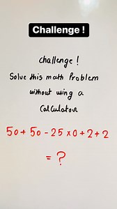 Solve this math problem without using a calculator #mathproblems #brainproblems #brainiq #Brainiqtest #iqtest #iqchallenge #brainchallenge #iqchallenge #brainchallenge #mathchallenge #maths #mathematics #MathematicsChallenge #brainteaser #braintest #mathtest #mathskills #mathtricks #fbreels #viralreels #trendingreels #brainpower #mathproblems #brainquiz #mathquiz #mathhacks #brainhacks | AITA Stories