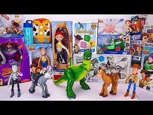 Disney Pixar Toy Story Collection Unboxing Review | Woody & Buzz Lightyear & Rex & Bullseye