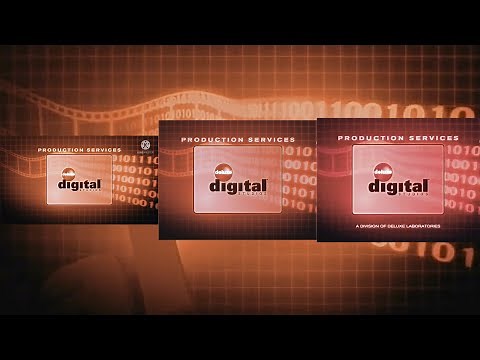 Deluxe Digital Studios (2005-2006) Logo (Filmed Version)