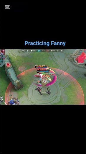 Practicing Hardest Assassin Fanny😣 #mobilelegends #mlbb #fannyvideo