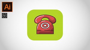 Make telephone 📞 icon in illustrator #illustrator How to Graphic Design | How to Graphic Design