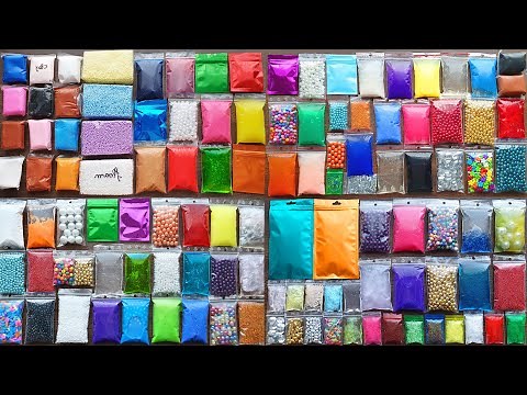 Making Slime with Bags - Satisfying Slime Videos