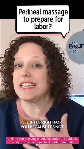 Learn about perineal massage and its benefits for reducing tear severity during childbirth.