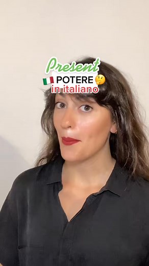 Present Tense of the verb Potere in Italian. Il presente indicativo del verbo potere in italiano! #italianverbs #presente #indicativopresente #elisasitalianschool #learnitalian #learnontiktok #italianlanguage #learningitalian #italia | Elisa’s Italian