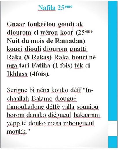 #Naafila 25th Night of Ramadan – 8 Rakas for the forgiveness of all past sins